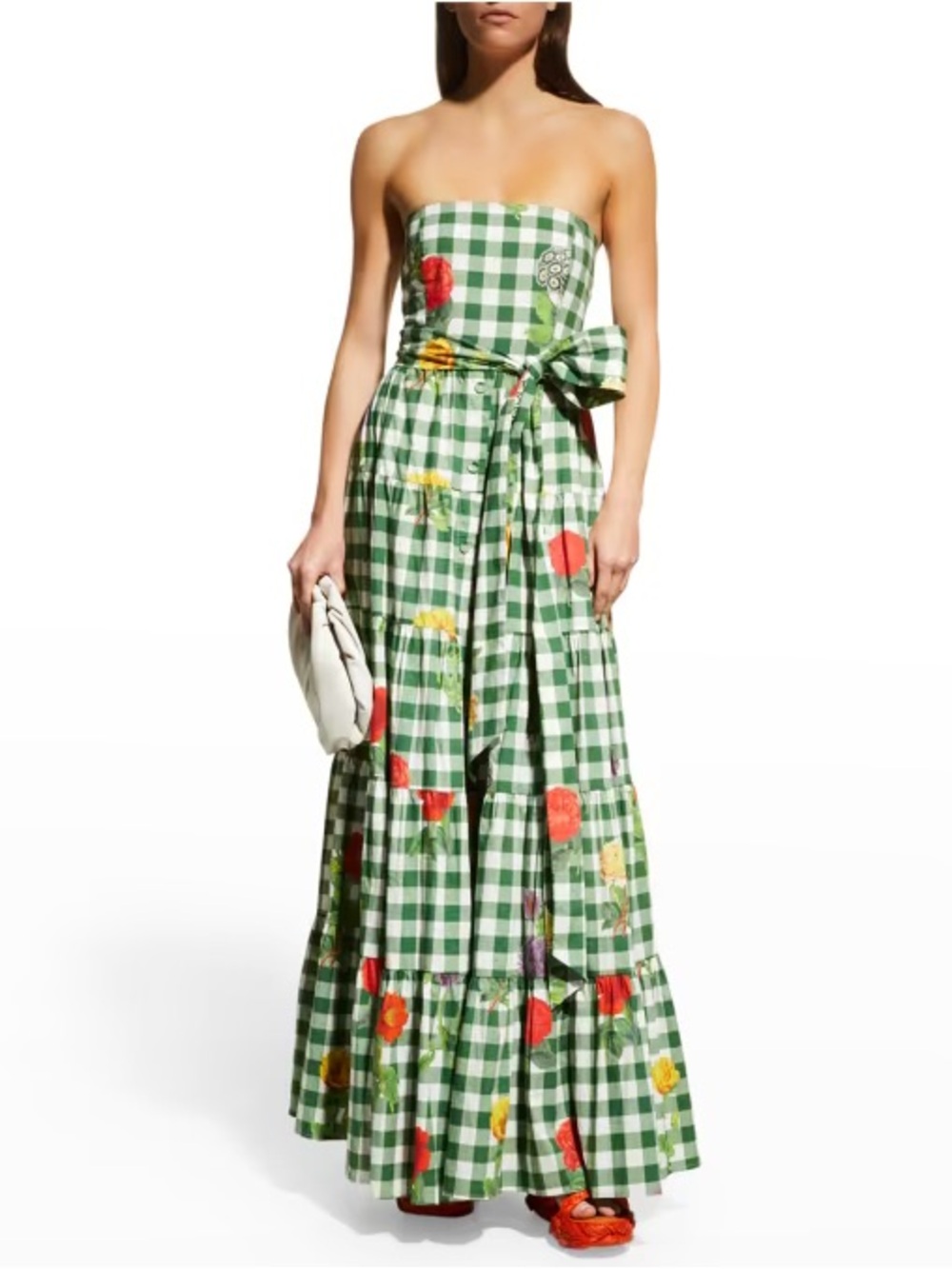 Cara Cara Regina Floral Tiered Maxi Dress